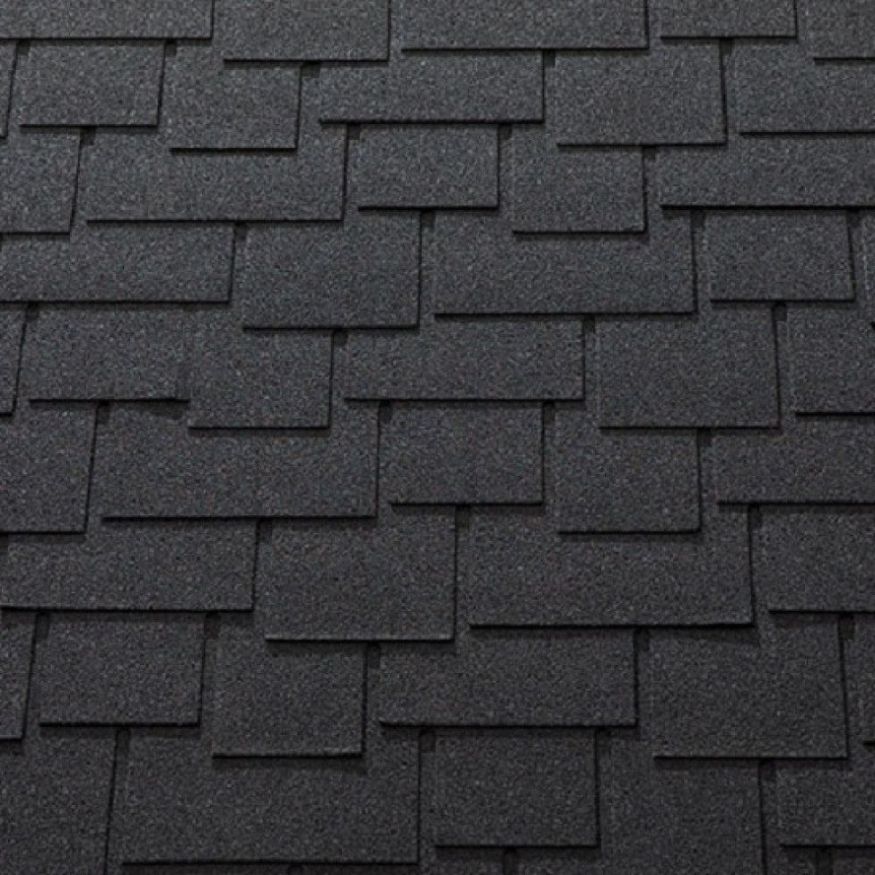 Гибкая черепица KATEPAL AMBIENT черного цвета купить в Ростове-на-Дону