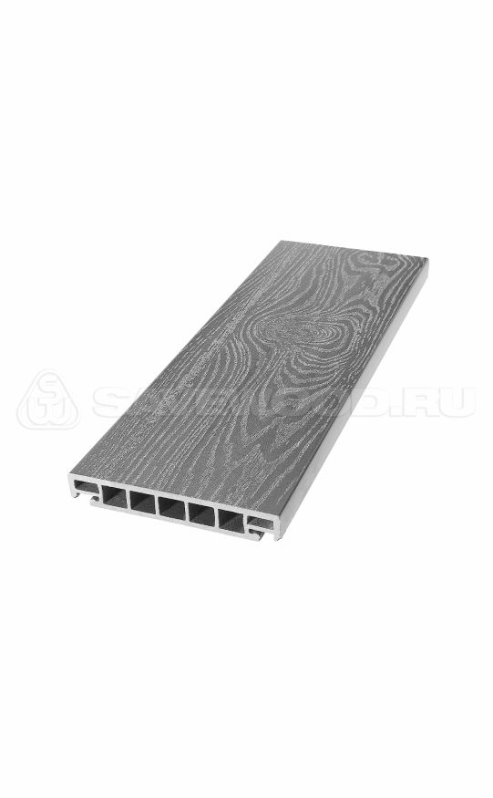 Террасная доска ДПК SaveWood, SW Salix (S) (T), Пепельный купить в Ростове-на-Дону