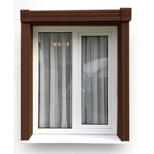 Горизонтальная планка для окон Доломит 3 м Цвет Корица купить в Ростове-на-Дону