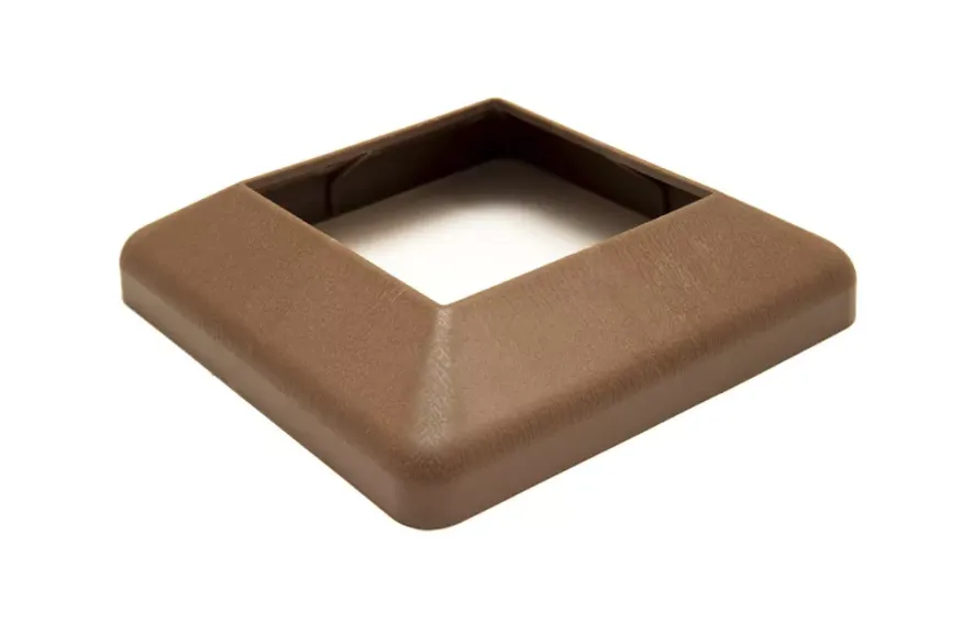 Крышка нижняя ПВХ для столба 125х125 Deckart Шоколад купить в Ростове-на-Дону