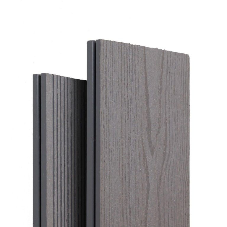 Террасная доска Ecodecking Некст Серый купить в Ростове-на-Дону