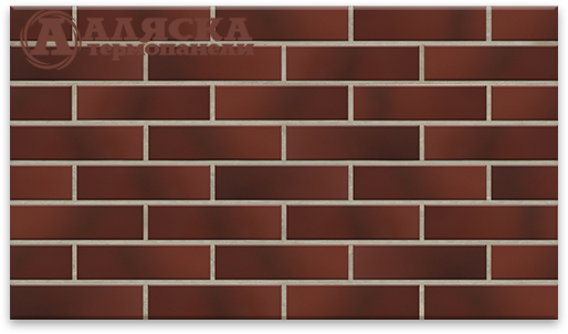 Фасадные термопанели Аляска серия Элевация 11. Cherry glatt купить в Ростове-на-Дону