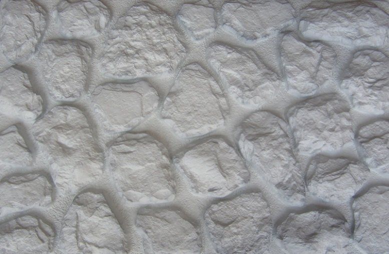 Фасадная панель Аэлит Мелкокаменный Белый купить в Ростове-на-Дону