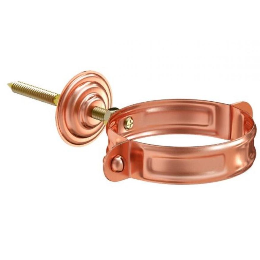 Комплект для крепления трубы Aquasystem, медный, 150/100 купить в Ростове-на-Дону