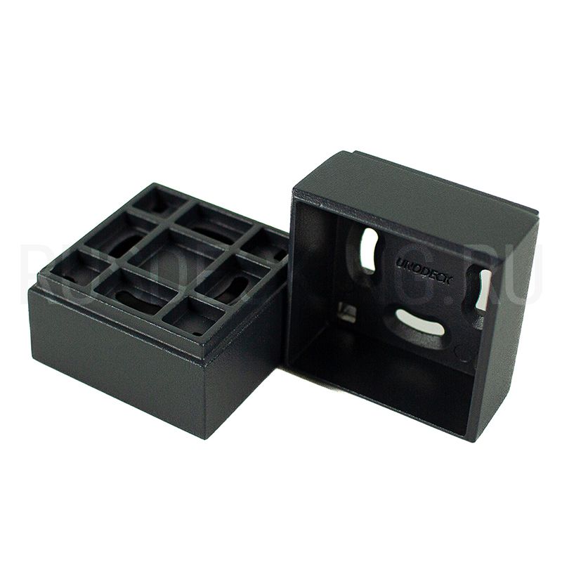 Крепление балясины прямое RusDecking Unodeck Графит купить в Ростове-на-Дону