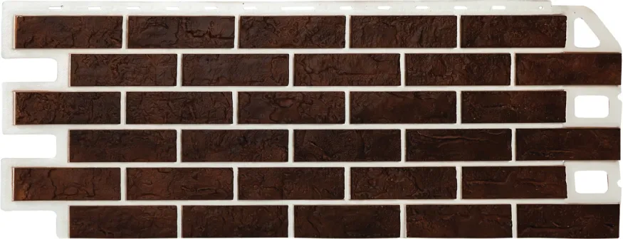 Фасадная панель Альта-Профиль, Кирпич Рустикальный 06 купить в Ростове-на-Дону