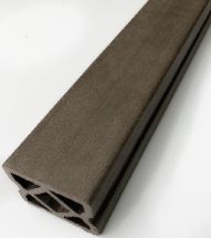 Перила верхние и нижние 66x55x4000 из дерева и пластика