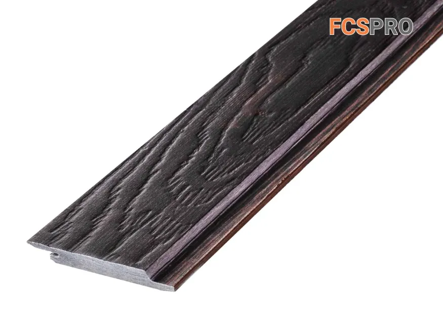 Фиброцементный сайдинг FCSPRO Click Shtil Обоженное дерево купить в Ростове-на-Дону