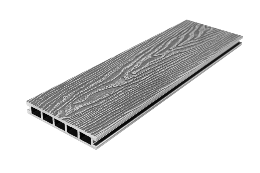 Террасная доска ДПК GardenParkett Патио, Серый купить в Ростове-на-Дону