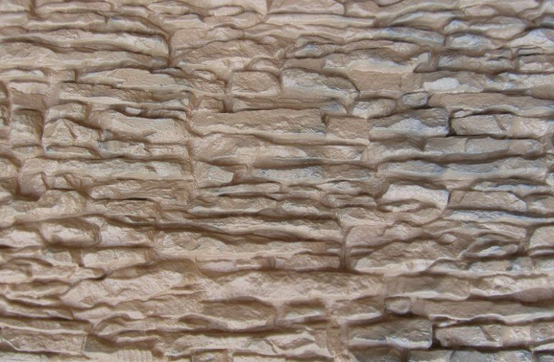 Фасадная панель Аэлит Пласт крупная Бежевого цвета купить в Ростове-на-Дону