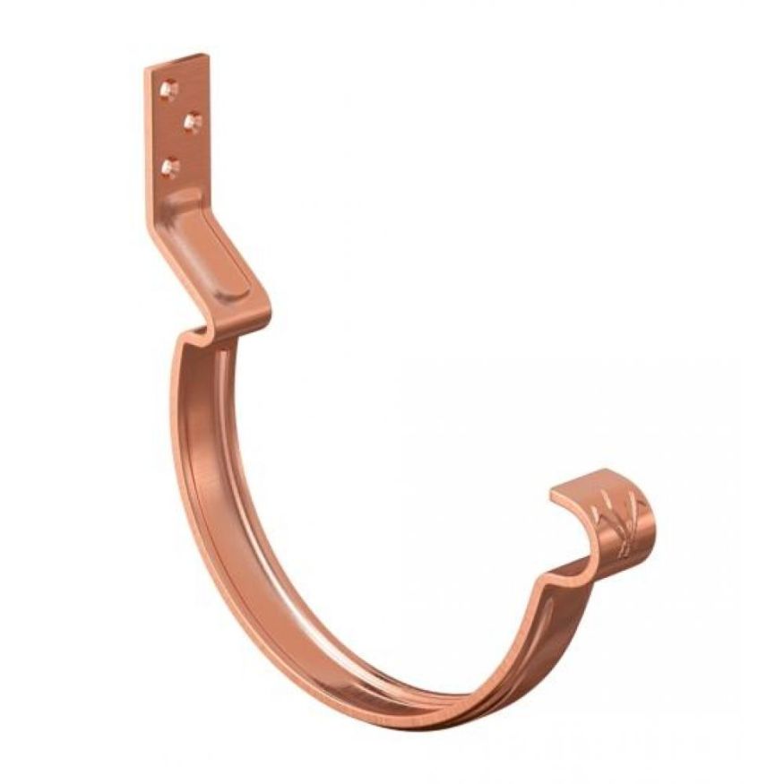 Короткий крюк для крепления желоба Aquasystem, медь 150/100 купить в Ростове-на-Дону