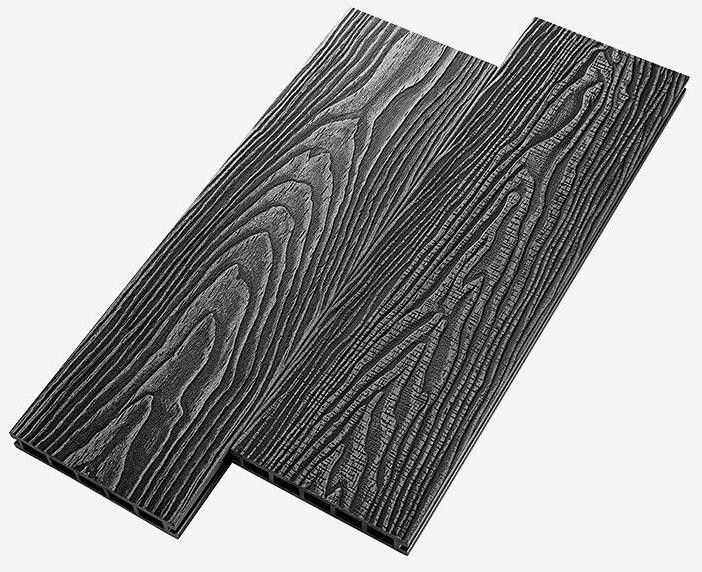 Террасная доска ДПК RusDecking Unodeck Vintage - Графит купить в Ростове-на-Дону