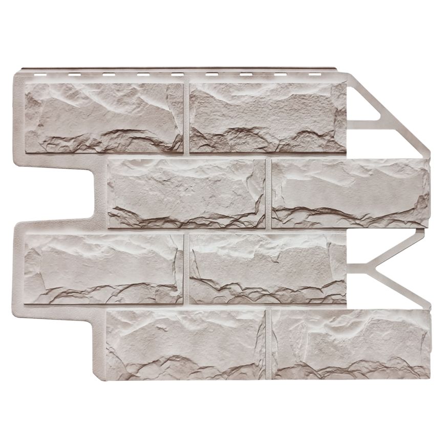 Фасадная панель FineBer Блок, Светло-коричневый купить в Ростове-на-Дону