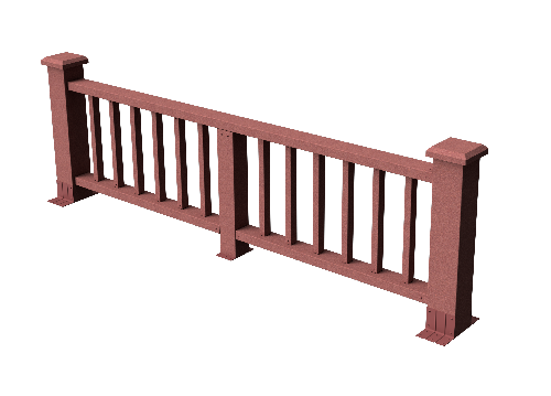 Декоративное ограждение из ДПК GRINDERDECO Троя мербау купить в Ростове-на-Дону