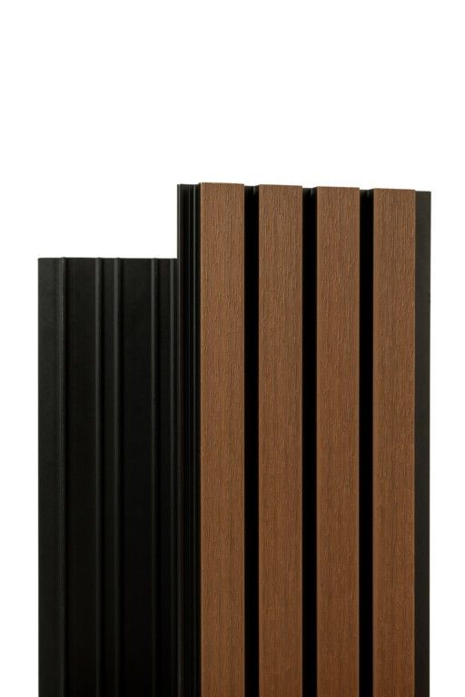 Реечная фасадная панель Ecodecking Скай Коэкструзия Тик купить в Ростове-на-Дону