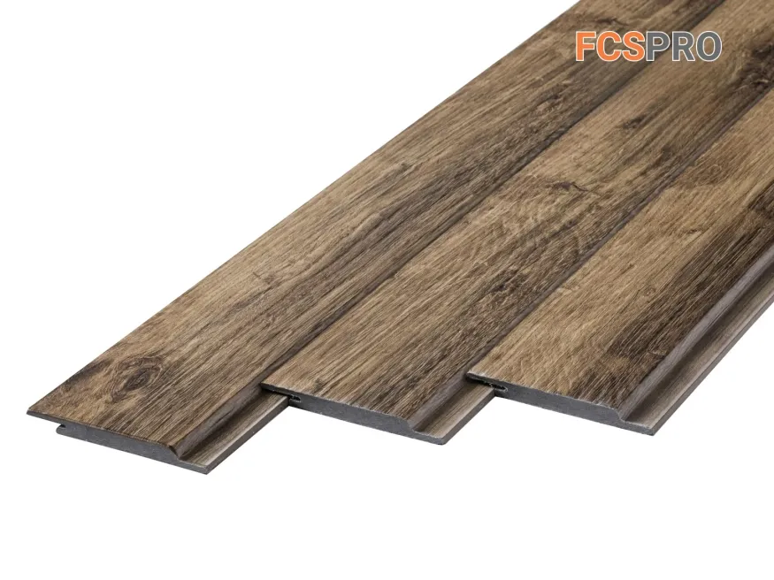 Фиброцементный сайдинг FCSPRO Click Shtil Кедр купить в Ростове-на-Дону