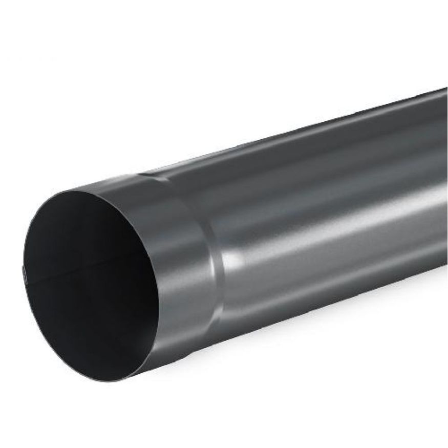 Водосточная труба Aquasystem, RAL 7024, тёмно-серый, длина 3.00 м, диаметр 125/90. купить в Ростове-на-Дону