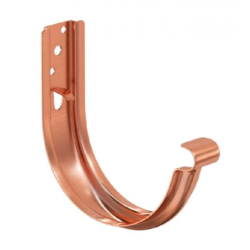 Универсальный крюк для крепления водостоков Aquasystem, медь 150/100 купить в Ростове-на-Дону