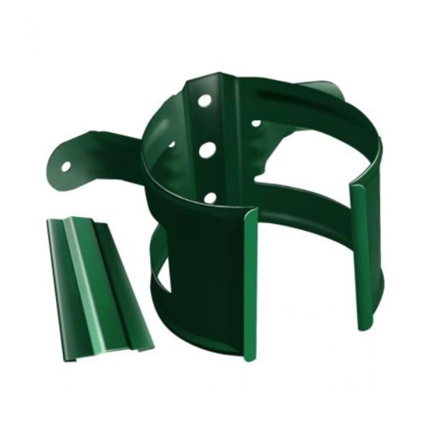 Кронштейн для труб (на древесину), Grand Line, Зеленый (RAL 6005) купить в Ростове-на-Дону