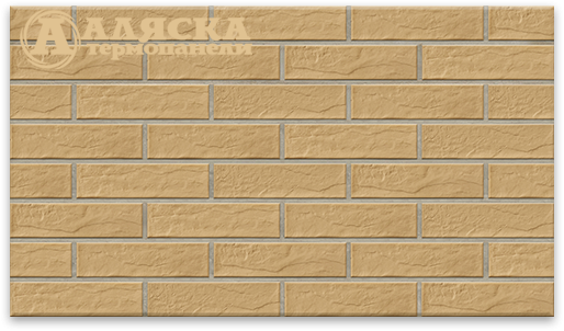 Фасадные термопанели Аляска серия Элевация 04. Sand rustik купить в Ростове-на-Дону