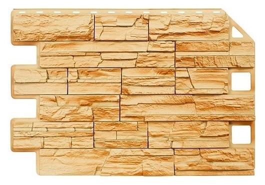 Фасадная панель Royal Stone, Скалистый камень, Буффало. купить в Ростове-на-Дону