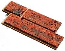 Фасадная плитка Кирисс Фасад Жженый кирпич