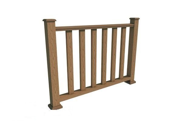 Ограждения из древесно-полимерного композита WOODVEX купить в Ростове-на-Дону