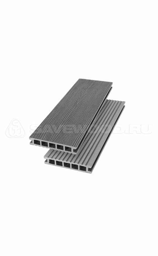 Террасная доска ДПК SaveWood, SW Ornus (R), Пепельный купить в Ростове-на-Дону