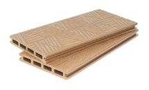 Террасная доска ДПК POLIVAN GROUP 3D+3D NEW пустотелая двухсторонняя DENPASAR Цвет: Песочный