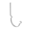 Крюк длинный усиленный модернизированный с комплектом крепления Aquasystem, PU MATT, RAL 9003 Белый 125/90 купить в Ростове-на-Дону