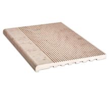 Ступень из ДПК Dortmax цвета слоновой кости