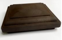 Крышка для столба из дерева и пластика