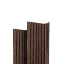 Угол торцевой Ecodecking Некст Шоколад