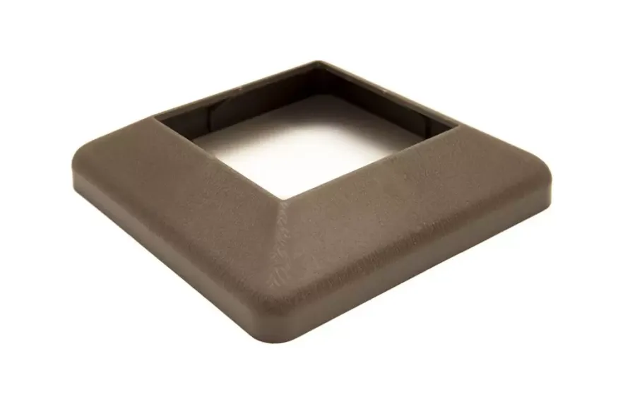 Крышка нижняя ПВХ для столба 100х100 Deckart Венге купить в Ростове-на-Дону