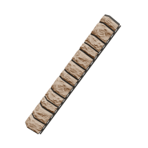 Наружный угол Доломит, Коллекция Доломит премиум, Миндаль