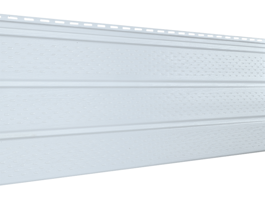 Классический софит Ю-пласт, Белый (с полной перфорацией) купить в Ростове-на-Дону