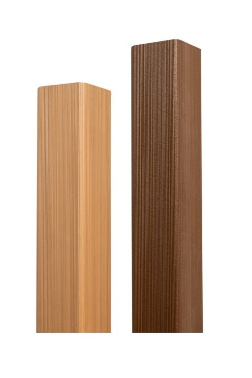 Уголок торцевой Ecodecking Скай коэкструзия Бук купить в Ростове-на-Дону