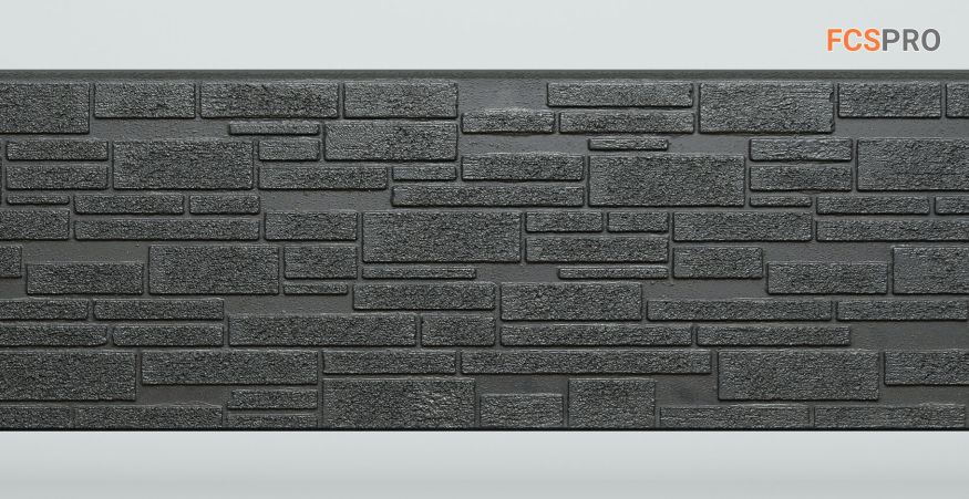 Фиброцементные панели FCS Simple АА1 (под камень) купить в Ростове-на-Дону