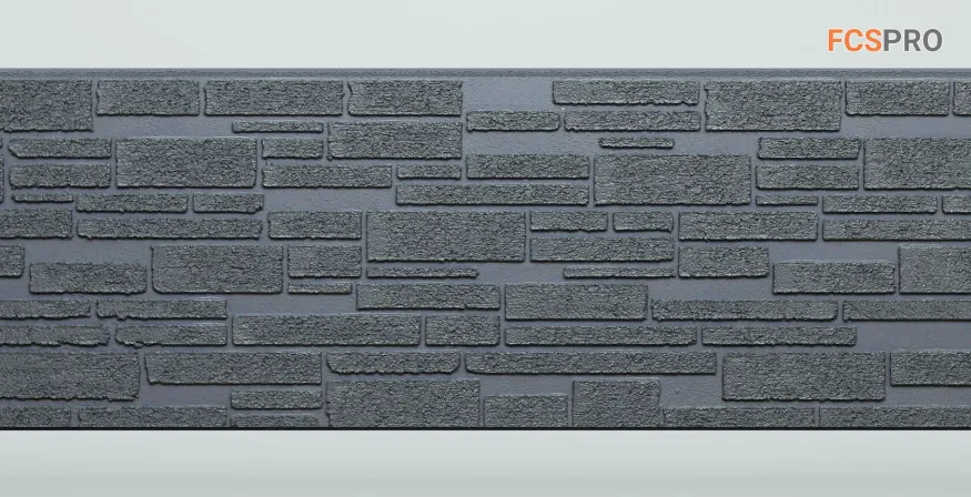 Фиброцементные панели FCS Simple АА1 (под камень) купить в Ростове-на-Дону