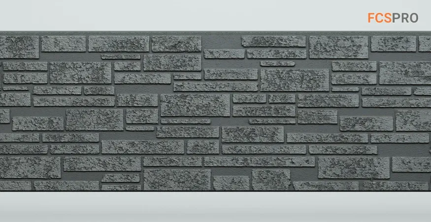Фиброцементные панели FCS Simple АА1 (под камень) купить в Ростове-на-Дону