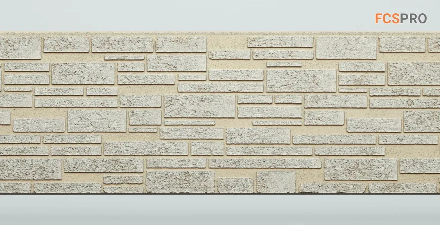 Фиброцементные панели FCS Simple АА1 (под камень) купить в Ростове-на-Дону
