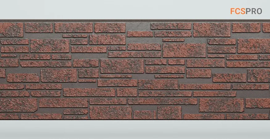 Фиброцементные панели FCS Simple АА1 (под камень) купить в Ростове-на-Дону