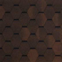 Гибкая черепица Tegola GARDA marrone 439