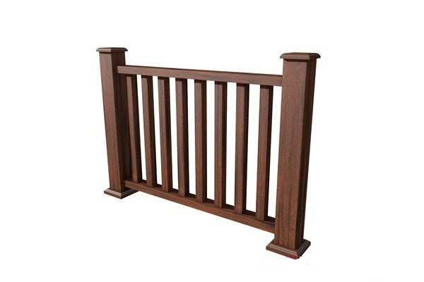 Ограждения из ДПК WOODVEX в цвете Палисандр купить в Ростове-на-Дону