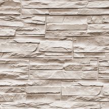 Фасадная панель FineBer Скол, Светло-бежевый