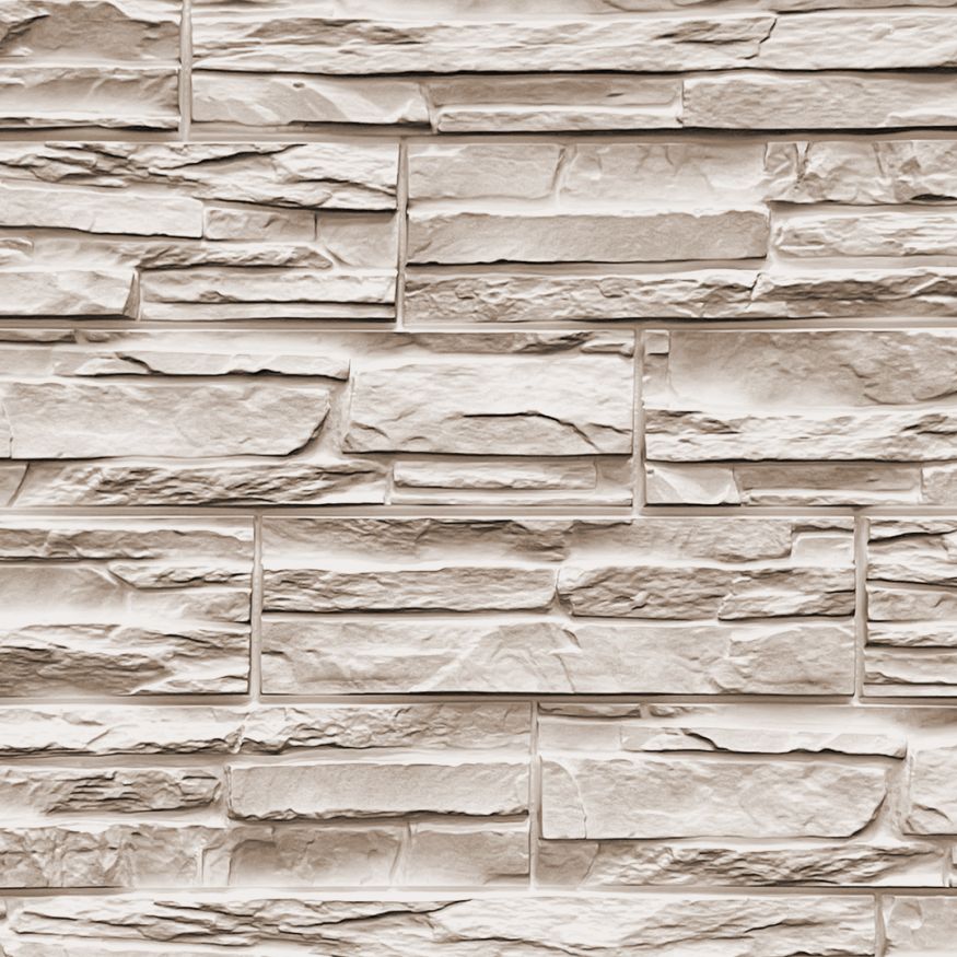 Фасадная панель FineBer Скол, Светло-бежевый купить в Ростове-на-Дону