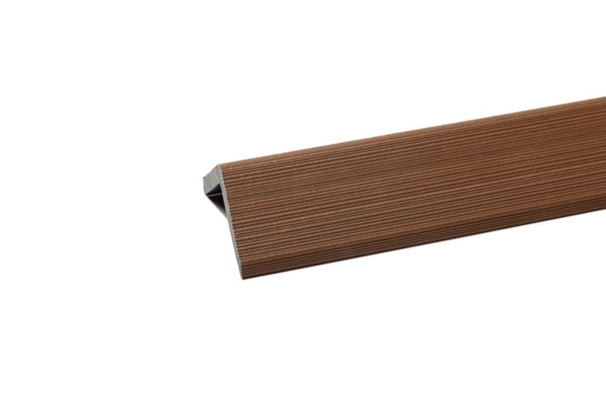 Уголок торцевой Ecodecking Скай коэкструзия Тик купить в Ростове-на-Дону