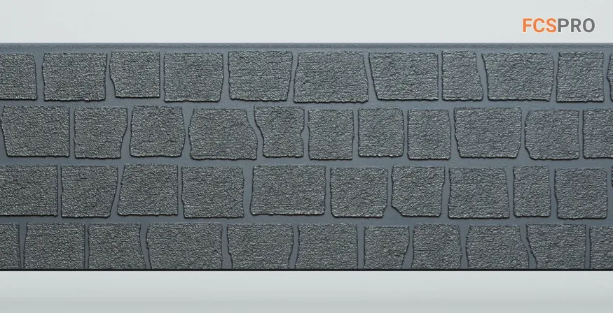 Фиброцементные панели FCS Simple АА2 (под камень) купить в Ростове-на-Дону