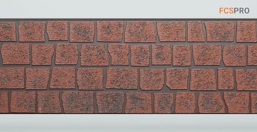 Фиброцементные панели FCS Simple АА2 (под камень) купить в Ростове-на-Дону