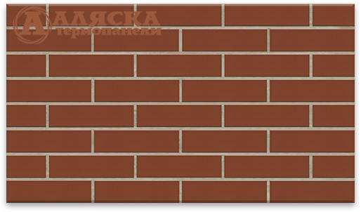 Фасадные термопанели Аляска серия Элевация 07. Rot glatt купить в Ростове-на-Дону